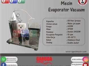 Mesin Evaporator Vacuum 50L