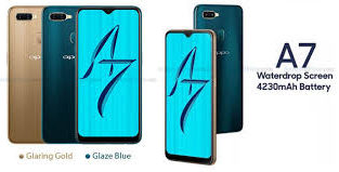 OPPO A7 Ram 4/64 #Kredit Bunga 0% DP mulai 549rb Free 1kali cicilan