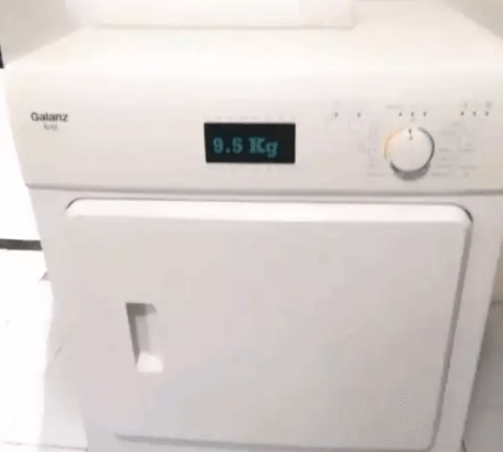 Mesin pengering laundry 9.5 kg listrik laundry