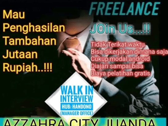 Lowongan Kerja Marketing Freelance Properti Syariah Surabaya-Sidoarjo