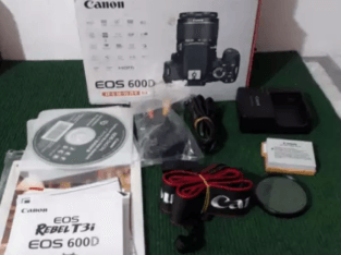 Kamera dslr canon 600D sc 4xx mulus seperti baru istimewah box