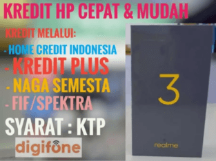 REALME 3 RAM 3GB – GRATIS 2X Cicilan Atau Awal 0 Rupiah