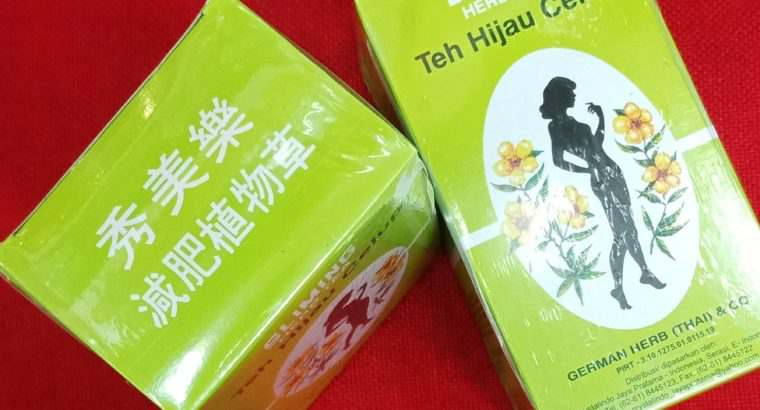 Slimming Herb Tea isi 40 tea bag, Teh Pelangsing dari Thailand. Ampuh dan aman mengecilkan perut buncit