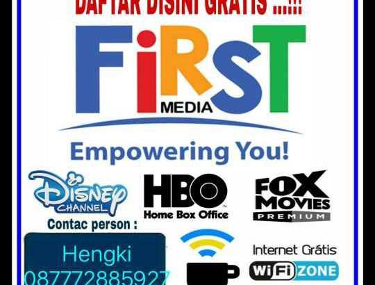 FIRST MEDIA Intrrnet dan Tv Kabel