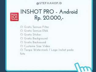 Aplikasi Inshot Pro for Android