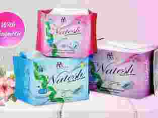 Natesh Sanitary Pads with Magnetic