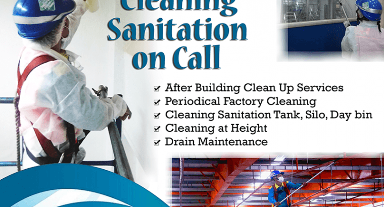 Jasa Industrial Cleaning Sanitation on Call