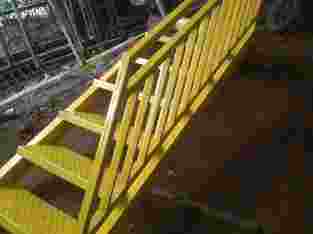 tangga rebah plat bordes