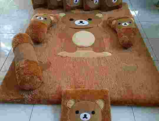 karpet Teddy bear 1 set