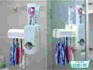 dispenser pasta gigi ( odol dan tempat sikat gigi )