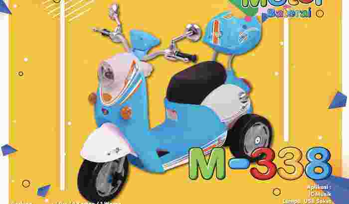 Motor Aki Scoopy PMB M338 Mainan Anak