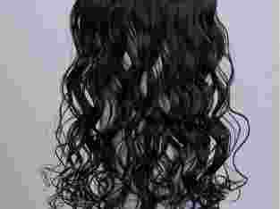 Hair clip curly hitam