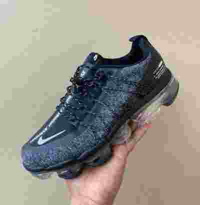 Nike Wmns Air Vapormax Run Utility Black Reflect Silver( sepatu cowok/pria )