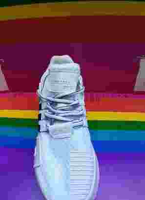 adidas eqt bask adv shoes white (sepatu cowok/pria)