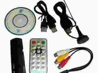 Gadmei tv tuner usb stick 380 for pc / Notebook Fak-0945 hitam