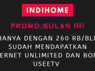 Paket Wifi murah Indihome Unlimited Internet 10 Mbps + UseeTV