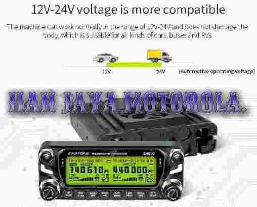 D9000 Car Walkie-Talkie 50 Km High Power Radio Transceiver 50W Dual-Power Amplifier Large Screen Radio Talkie 136-174 400-520(MH