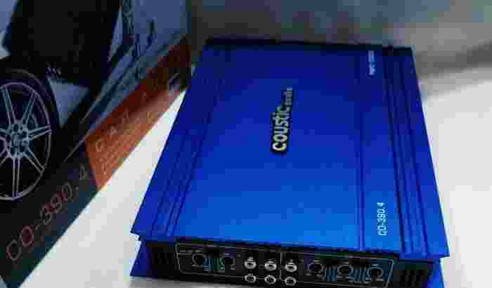 Power Coustic audio CO 390 4 Power Amplifier Car A