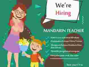 Dicari Guru Mandarin Full Time untuk Tempat Kursus