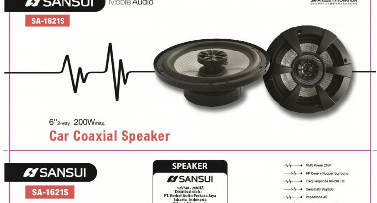 speaker coaxial sansui SA1621S COAXIAL 2way-Autotu
