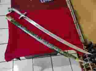 pedang 18 70 cm-Green. bisa COD
