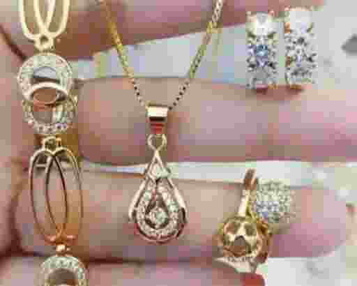 promo set perhiasan cantik wanita perhiasan murah