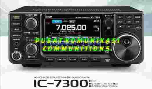 Hf Transceiver Icom Ic-7300 Baru Garansi 1Tahun Ic7300 SSB+Tuner
