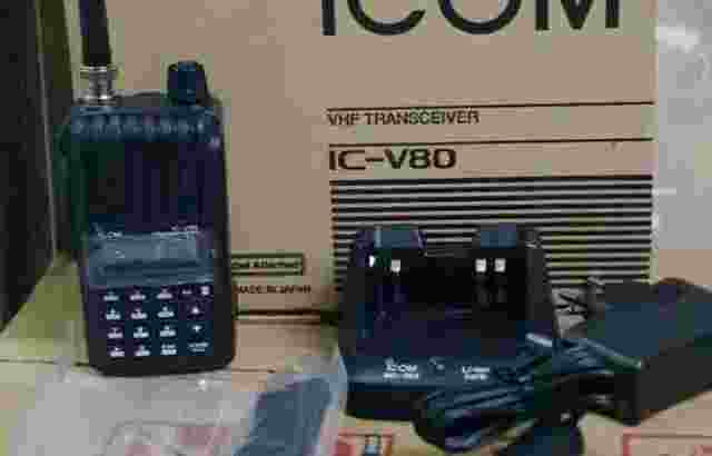 HT Icom v80 V 80 ICV80 / IC-V80 Lithium VHF handy talky V80E ORI NEW!