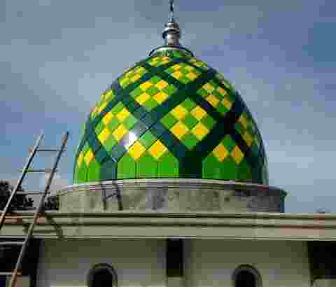 kubah masjid modern