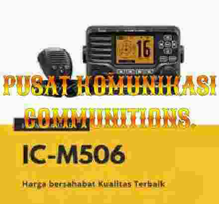 Icom IC-M506 VHF Rig Marine Kapal Ori Baru Radio Transceiver ICM506