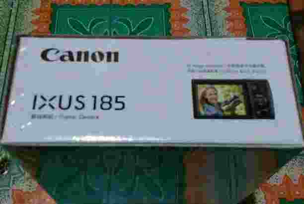canon ixus 185 black