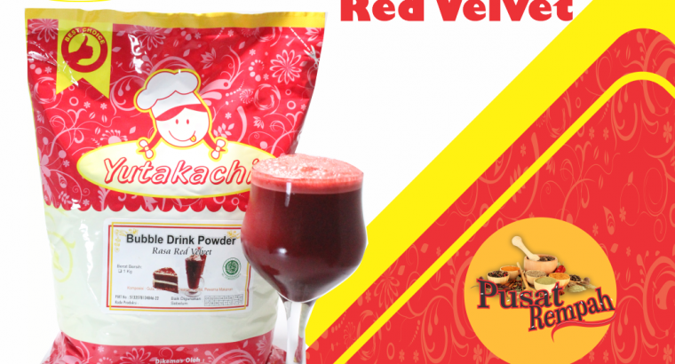 Red Velvet Bubuk Minuman