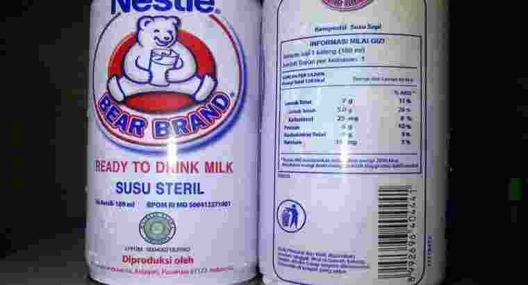 Susu Bear Brand Kaleng Harga Grosir Termurah
