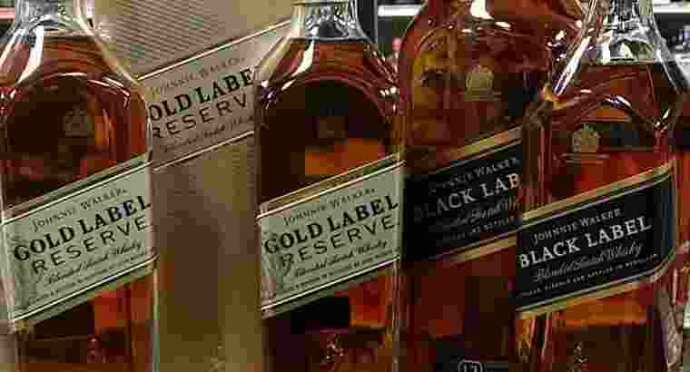 Johnnie Walker Gold Reserve Label