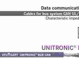CAN BUS cable 1x2x0.5 UNITRONIC BUS CAN pn 2170266
