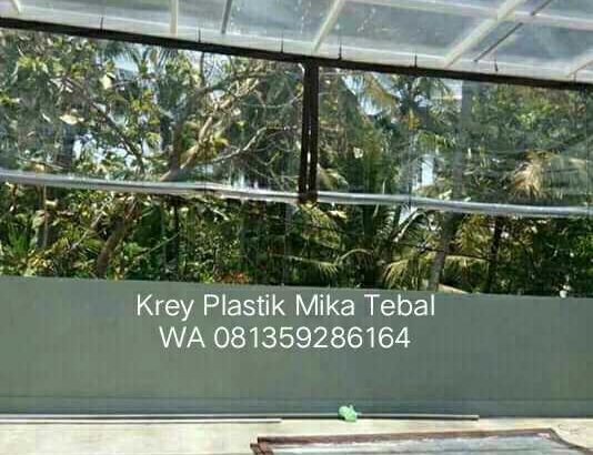 Krey Plastik Transparan Mika Tebal