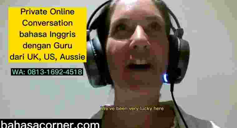 Private Inggris Online dengan Guru Bule Native Spe