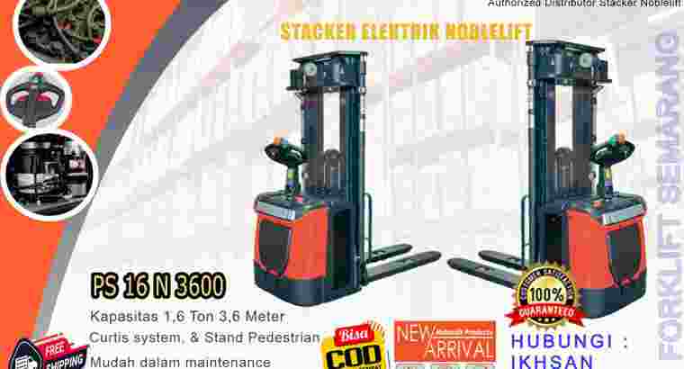 Jual Stacker Full Elektrik Noblelift PS 16 N 3,6 M