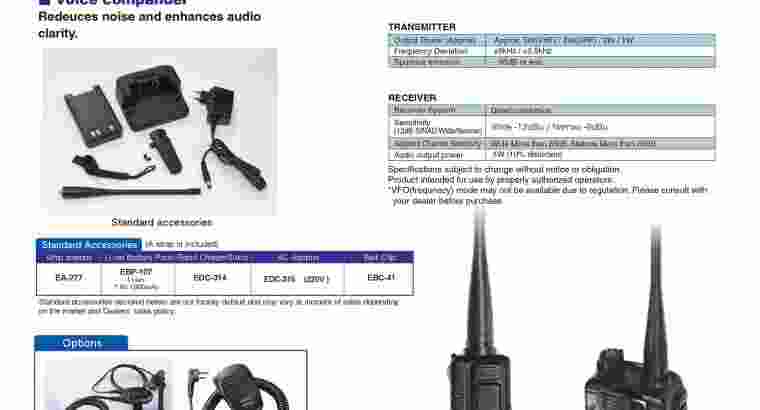 ALINCO DJ-CRX7 VHF/UHF FM Dualband Handheld Radio