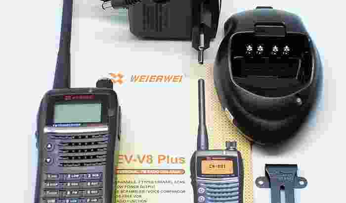 WEIERWEI VEV-V8 Plus VHF Two-Way Portable Radio