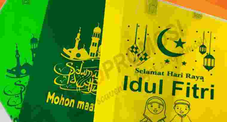 Goodie Eco Bag Souvenir Lebaran Idul Fitri