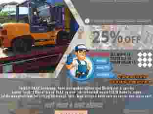 Forklift Diesel Isuzu Kapasitas 3 Ton 3 Meter