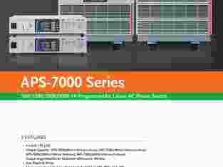 GW Instek APS-7050 Programmable AC Power Source