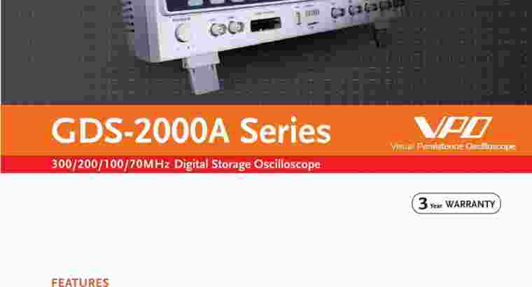 GW Instek GDS-2302A Digital Storage Oscilloscope