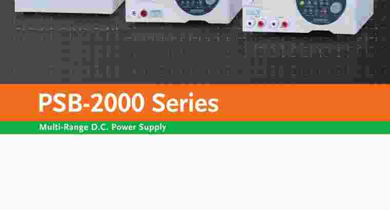 GW Instek PSB-2400L Programmable DC Power Supply