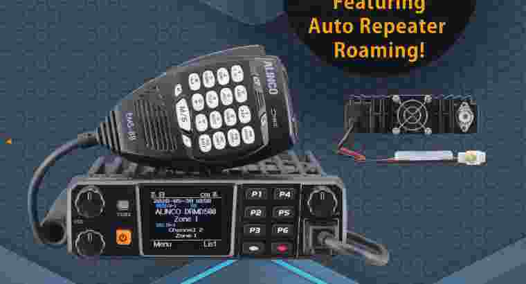 Alinco DR-MD500 VHF/UHF DMR Dual Band Transceiver