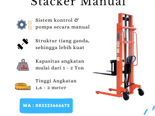 Hand Stacker Manual Batang Termurah Hand Lift