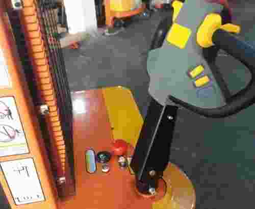 Hand lift stacker full electric 1 ton 3 meter