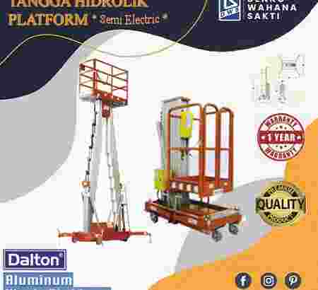 Vertical Lift Tangga Electric Hidrolik Dalton 10m