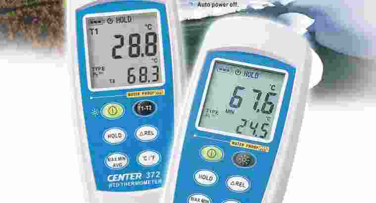 CENTER 370 RTD Thermometer (Water Proof)